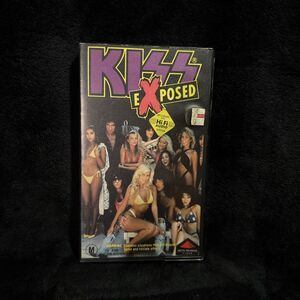 Vintage 1987 Kiss Exposed - VHS Video Hi Fi Audio Hoyts Polygram